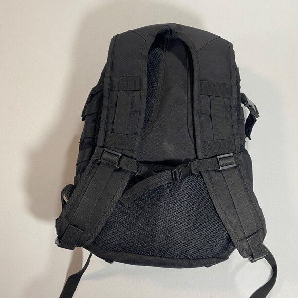 SOG 40L Tactical Backpack Black Durable Nylon Water-Resistant Multiple Compartme - Picture 2 of 10